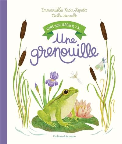 Dans mon jardin, il y a.... Une grenouille