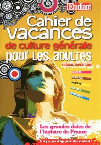 Cahier de vacances de culture générale