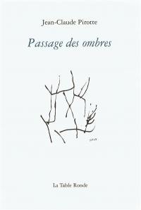 Passage des ombres : poèmes