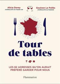 Tour de tables : les 82 adresses qu'on aurait préféré garder pour nous