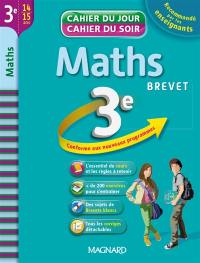 Maths 3e, 14-15 ans : brevet : conforme aux nouveaux programmes