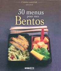 30 menus pour mes bentos