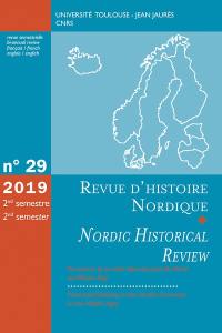 Revue d'histoire nordique = Nordic historical review, n° 29. Se nourrir et se vêtir dans les pays du Nord au Moyen Age. Food and clothing in the Nordic countries in the Middle Ages