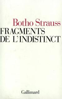 Fragments de l'indistinct : essais