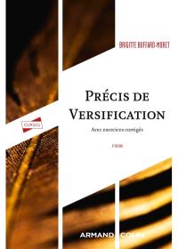 Précis de versification : avec exercices corrigés