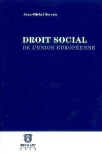 Droit social de l'Union européenne