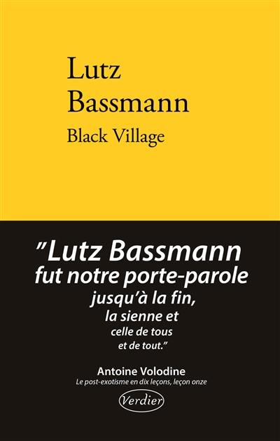 Black village : narrats