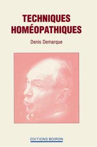 Techniques homéopathiques