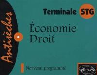 Economie, droit, terminale STG : nouveau programme