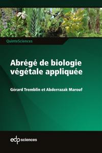 Abrégé de biologie végétale appliquée