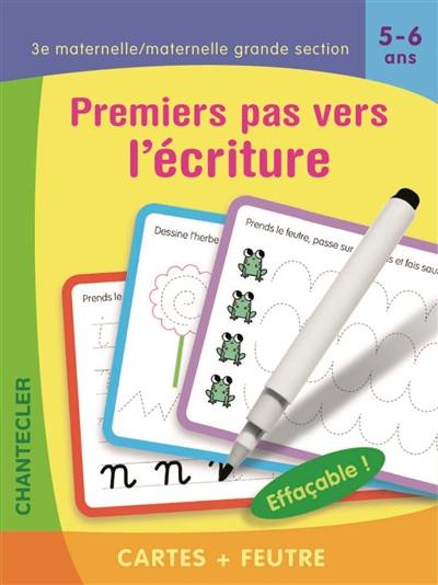 J'apprends à écrire, 5-6 ans : 3e maternelle-maternelle grande section