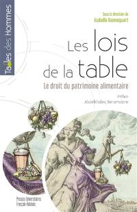 Les lois de la table : le droit du patrimoine alimentaire