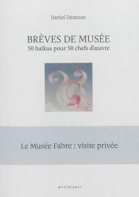 Brèves de musée : 50 haïkus pour 50 chefs-d'oeuvre