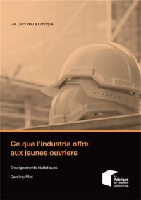 Ce que l'industrie offre aux jeunes ouvriers : enseignements statistiques