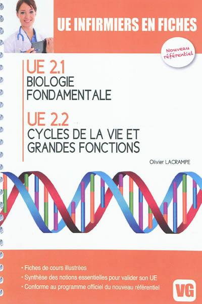 UE 2.1, biologie fondamentale, UE 2.2, cycles de la vie et grandes fonctions