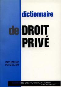 Dictionnaire de droit privé