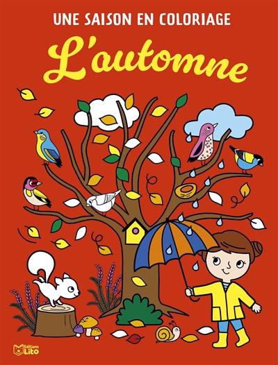 L'automne : une saison en coloriage