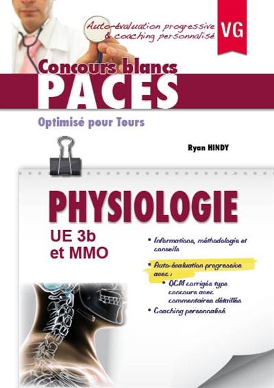 Physiologie, UE 3b et MMO : optimisé pour Tours : auto-évaluation progressive & coaching personnalisé