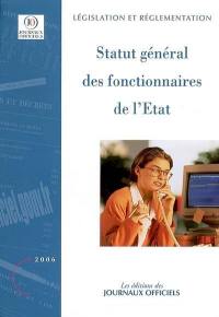 Statut général des fonctionnaires de l'Etat