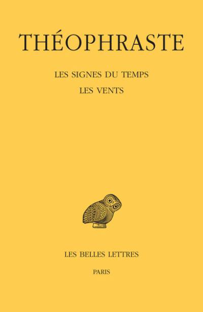 Les signes du temps. Les vents