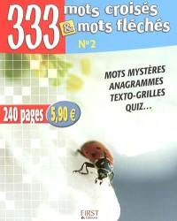 333 mots croisés et mots fléchés, n°2