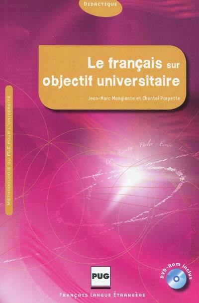 Le français sur objectif universitaire