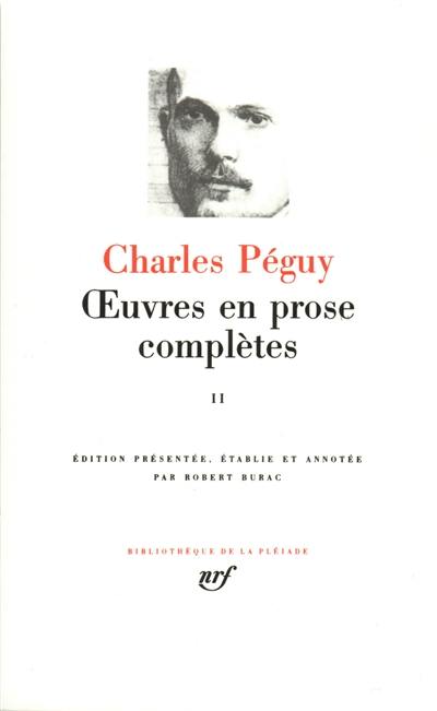 Oeuvres en prose complètes. Vol. 2