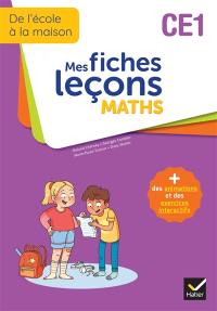 Mes fiches leçons maths, CE1