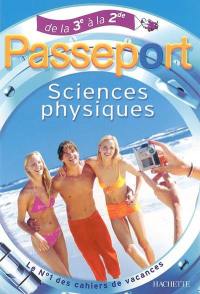 Sciences physiques, de la 3e à la 2de