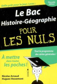 Le bac histoire-géographie pour les nuls