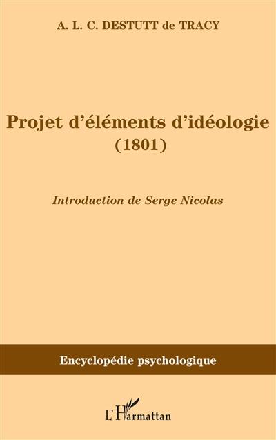 Projet d'éléments d'idéologie (1801)