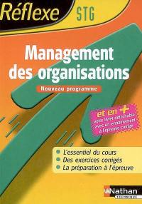 Management des organisations STG : nouveau programme