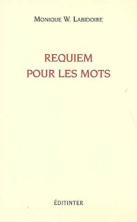 Requiem pour les mots