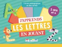 J'apprends les lettres en jouant : 3 ans et +