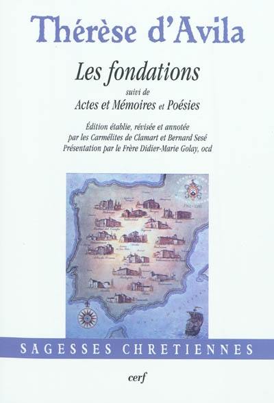 Les fondations. Actes et mémoires. Poésies