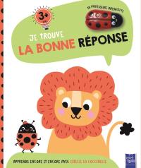 Le lion : apprends encore et encore avec Estelle la coccinelle