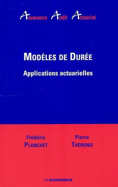 Modèles de durée : applications actuarielles