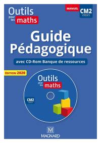 Outils pour les maths, manuel CM2, cycle 3 : guide pédagogique, avec CD-ROM banque de ressources