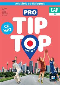 Pro tip-top, English : anglais CAP : CD audio