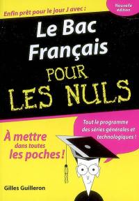 Le bac français pour les nuls