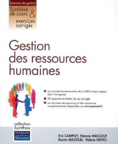 Gestion des ressources humaines