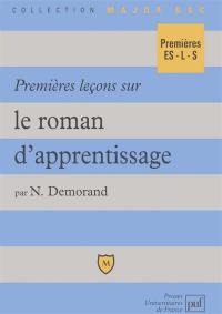 Premières leçons sur le roman d'apprentissage