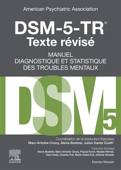 DSM-5, manuel diagnostique et statistique des troubles mentaux