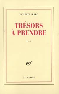 Trésors à prendre