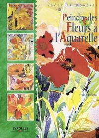 Peindre des fleurs à l'aquarelle