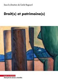 Droit(s) et patrimoines(s)