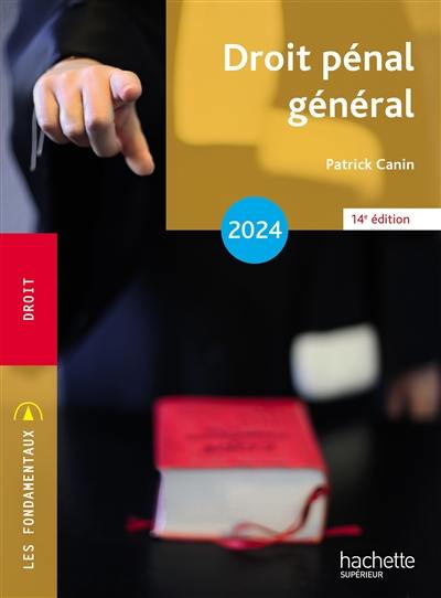 Droit pénal général : 2024