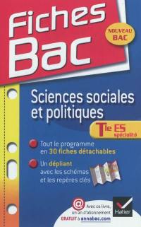 Sciences sociales et politiques, terminale ES, enseignement de spécialité