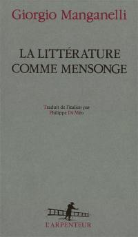 La Littérature comme mensonge