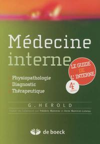 Médecine interne : physiopathologie, diagnostic, thérapeutique